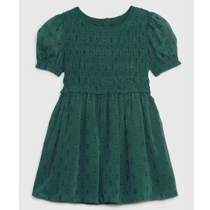 Baby Gap Toddler Smocked Puff Sleeve Dress Size 3 Years